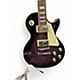 Used Epiphone Les Paul Standard Trans Purple Solid Body Electric Guitar Trans Purple