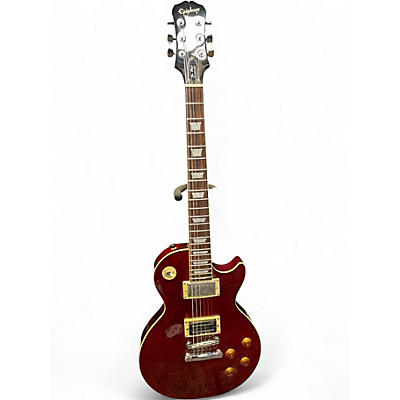 Used Epiphone Les Paul Standard Wine Red Solid Body Electric Guitar
