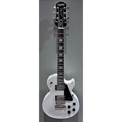 Epiphone Used Epiphone Les Paul Studio Alpine White Solid Body Electric Guitar