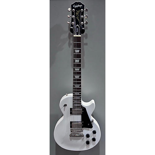 Epiphone Used Epiphone Les Paul Studio Alpine White Solid Body Electric Guitar Alpine White