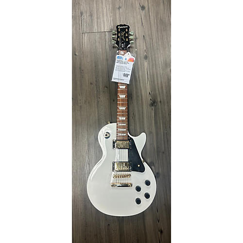 Epiphone Used Epiphone Les Paul Studio Alpine White Solid Body Electric Guitar Alpine White