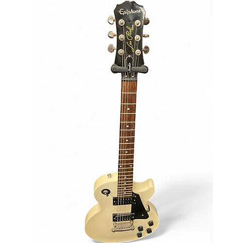 Used Epiphone Les Paul Studio Alpine White Solid Body Electric Guitar Alpine White