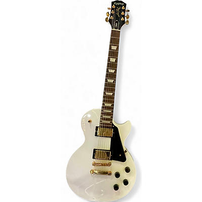 Used Epiphone Les Paul Studio Alpine White Solid Body Electric Guitar