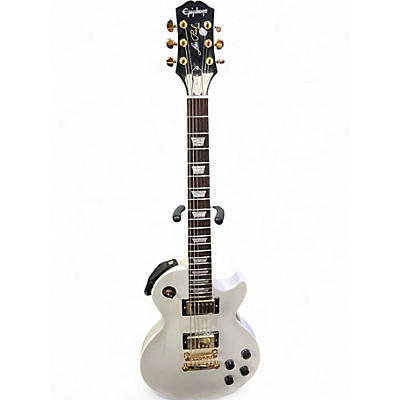 Used Epiphone Les Paul Studio Alpine White Solid Body Electric Guitar