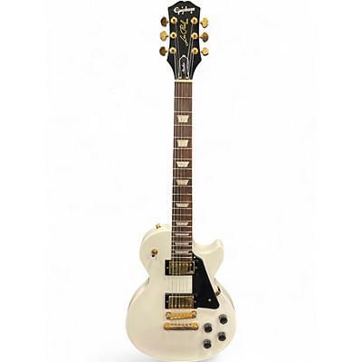 Used Epiphone Les Paul Studio Alpine White Solid Body Electric Guitar