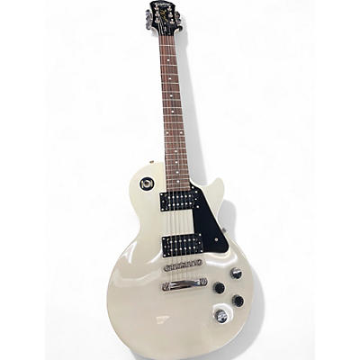 Used Epiphone Les Paul Studio Antique White Solid Body Electric Guitar