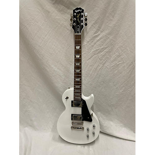 Epiphone Used Epiphone Les Paul Studio Arctic White Solid Body Electric Guitar Arctic White