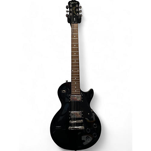 Used Epiphone Les Paul Studio Black Solid Body Electric Guitar Black