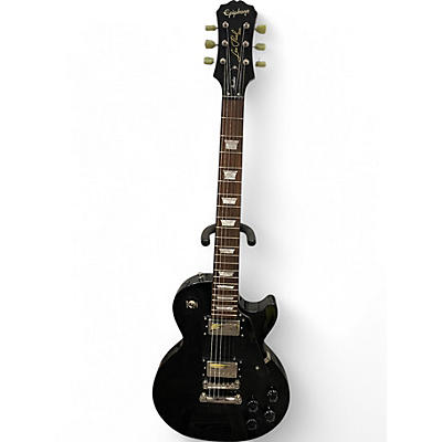Used Epiphone Les Paul Studio Black Solid Body Electric Guitar