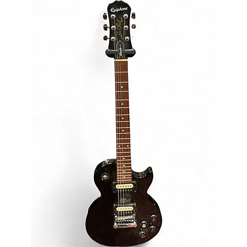 Used Epiphone Les Paul Studio Black Solid Body Electric Guitar Black