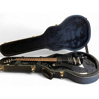 Used Epiphone Les Paul Studio Black Solid Body Electric Guitar