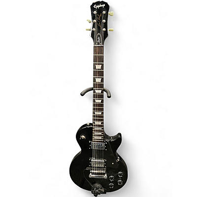 Used Epiphone Les Paul Studio Black Solid Body Electric Guitar