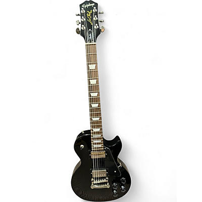 Used Epiphone Les Paul Studio Black Solid Body Electric Guitar