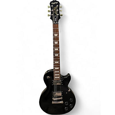 Used Epiphone Les Paul Studio Black Solid Body Electric Guitar