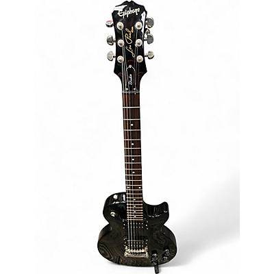 Used Epiphone Les Paul Studio Black Solid Body Electric Guitar