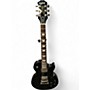 Used Epiphone Les Paul Studio Black Solid Body Electric Guitar Black