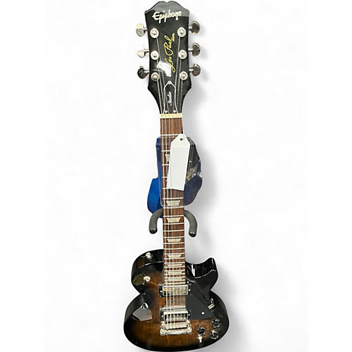 Used Epiphone Les Paul Studio Brown Solid Body Electric Guitar Brown
