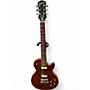 Used Epiphone Les Paul Studio Brown Solid Body Electric Guitar Brown