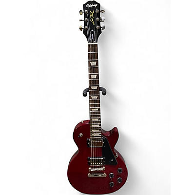 Used Epiphone Les Paul Studio Burgundy Solid Body Electric Guitar