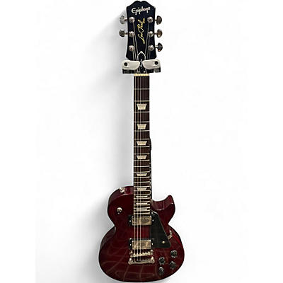 Used Epiphone Les Paul Studio Candy Apple Red Solid Body Electric Guitar