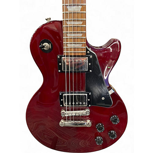 Used Epiphone Les Paul Studio Cherry Solid Body Electric Guitar Cherry