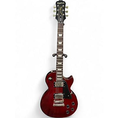 Used Epiphone Les Paul Studio Cherry Solid Body Electric Guitar