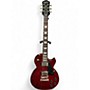Used Epiphone Les Paul Studio Cherry Solid Body Electric Guitar Cherry