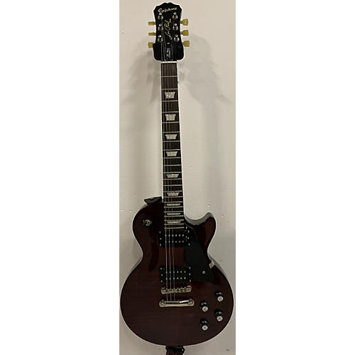 Epiphone Used Epiphone Les Paul Studio Crimson Red Trans Solid Body Electric Guitar Crimson Red Trans