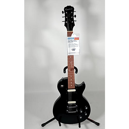 Epiphone Used Epiphone Les Paul Studio E 1 Ebony Solid Body Electric Guitar Ebony