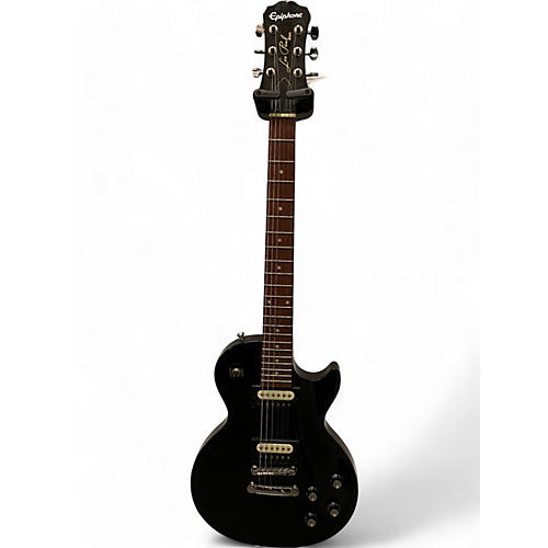 Epiphone Used Epiphone Les Paul Studio E1 Black Solid Body Electric Guitar Black