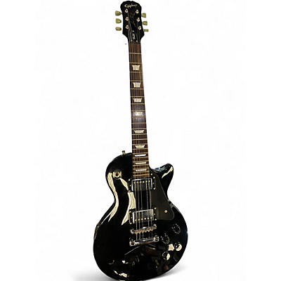 Used Epiphone Les Paul Studio Ebony Solid Body Electric Guitar