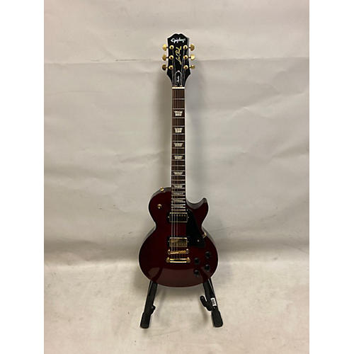 Epiphone Used Epiphone Les Paul Studio Gold Limited Edition Wine Red Solid Body Electric Guitar Wine Red