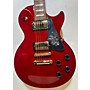 Used Epiphone Used Epiphone Les Paul Studio LIMITED EDITION GOLD HARDWARE Wine Red Solid Body Electric Guitar Wine Red