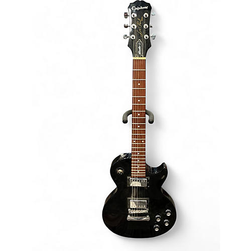 Used Epiphone Les Paul Studio LT Black Solid Body Electric Guitar Black
