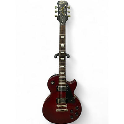 Used Epiphone Les Paul Studio Midnight Wine Solid Body Electric Guitar
