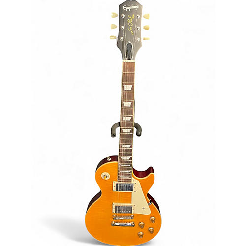 Used Epiphone Les Paul Studio Outfit Lemonburst Solid Body Electric Guitar Lemonburst