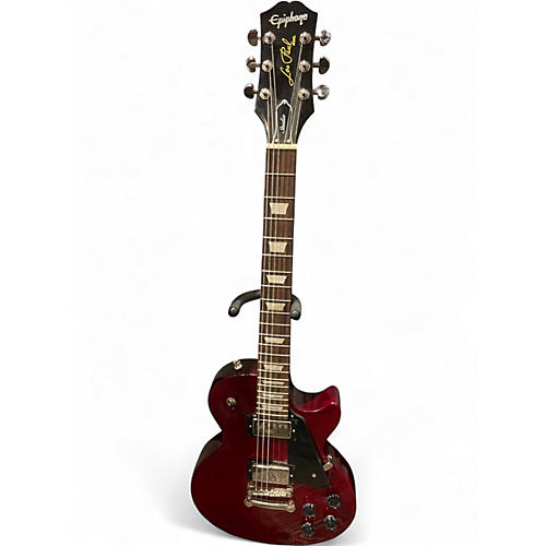 Used Epiphone Les Paul Studio RED Solid Body Electric Guitar RED