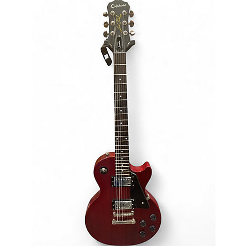 Used Epiphone Les Paul Studio Red Solid Body Electric Guitar Red