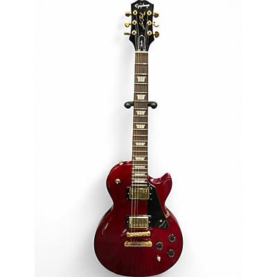 Used Epiphone Les Paul Studio Red Solid Body Electric Guitar
