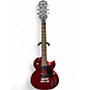 Used Epiphone Les Paul Studio Red Solid Body Electric Guitar Red