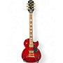 Used Epiphone Les Paul Studio Red Solid Body Electric Guitar Red