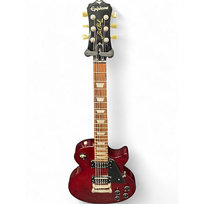 Used Epiphone Les Paul Studio Red Solid Body Electric Guitar