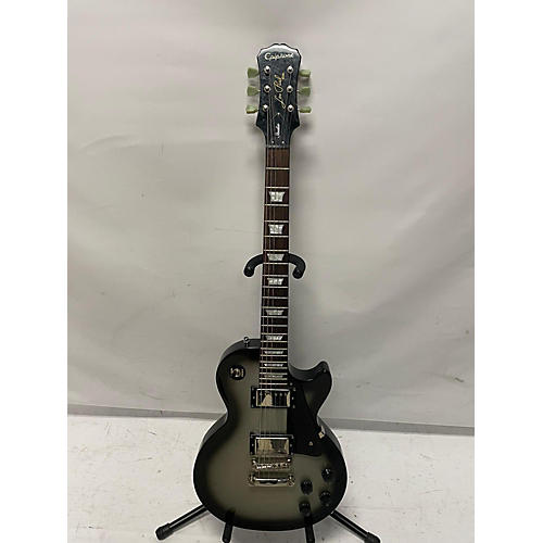 Epiphone Used Epiphone Les Paul Studio Silver Burst Solid Body Electric Guitar silver burst