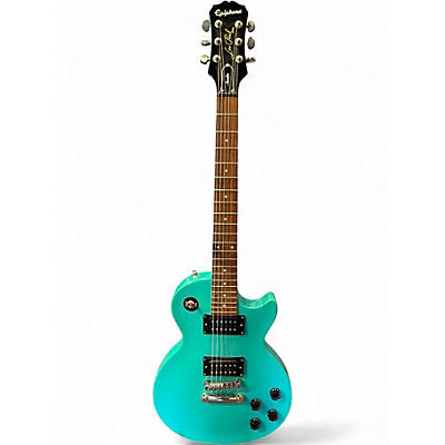 Used Epiphone Les Paul Studio TEAL Solid Body Electric Guitar