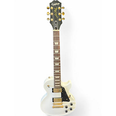Used Epiphone Les Paul Studio White Solid Body Electric Guitar