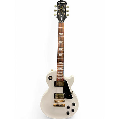 Used Epiphone Les Paul Studio White Solid Body Electric Guitar
