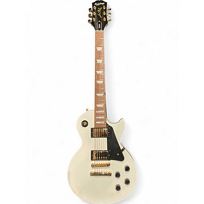 Used Epiphone Les Paul Studio White Solid Body Electric Guitar
