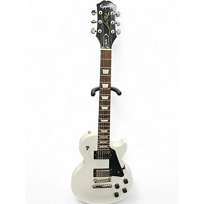 Used Epiphone Les Paul Studio White Solid Body Electric Guitar