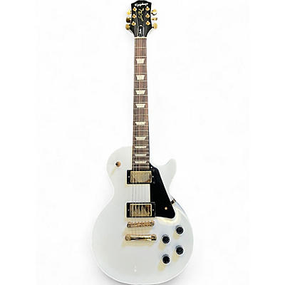 Used Epiphone Les Paul Studio White Solid Body Electric Guitar