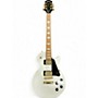 Used Epiphone Les Paul Studio White Solid Body Electric Guitar White